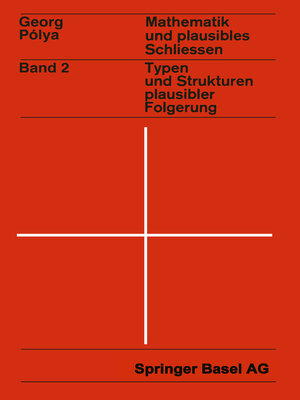 cover image of Mathematik und Plausibles Schließen